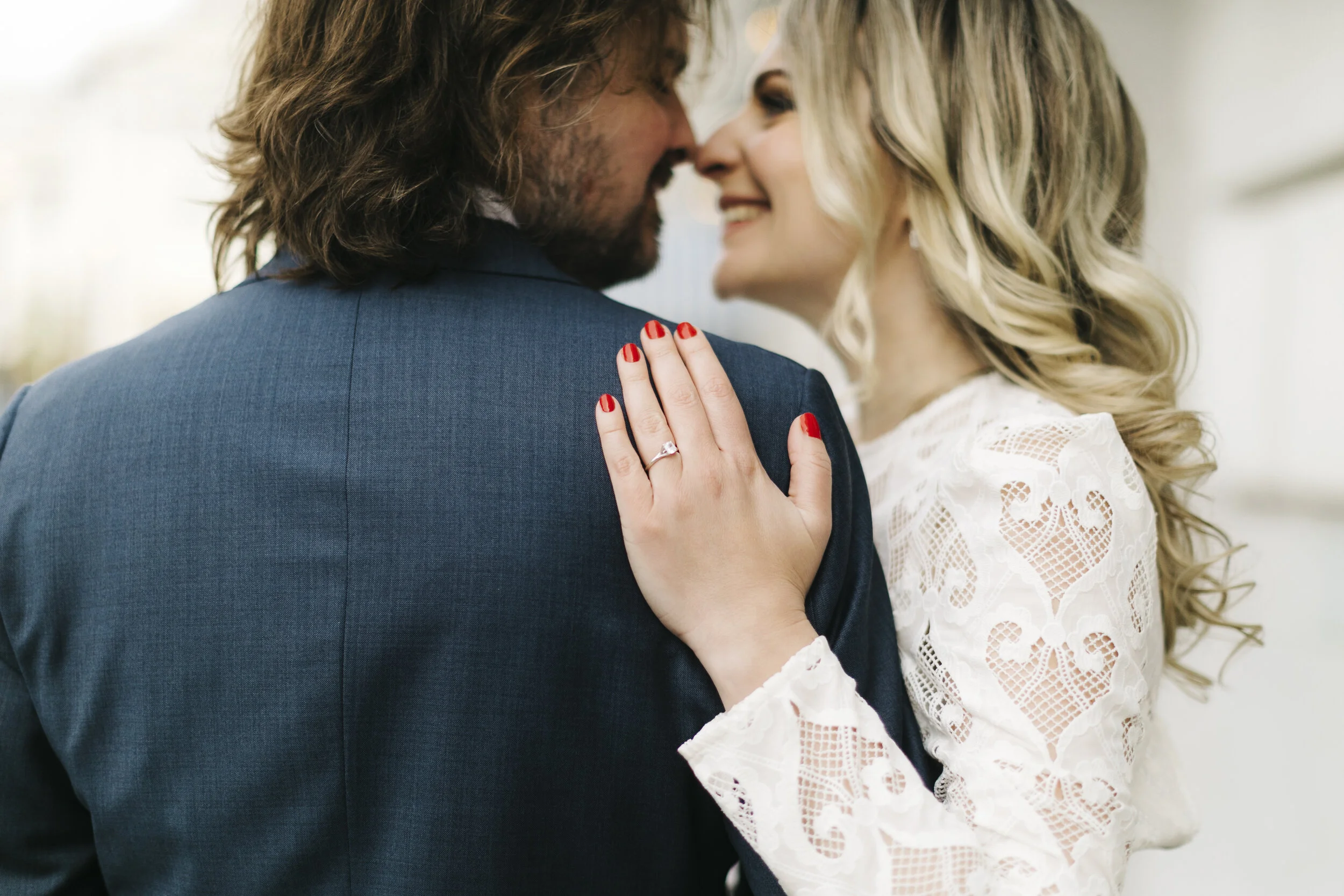 Austin and Kate together before the ceremony.